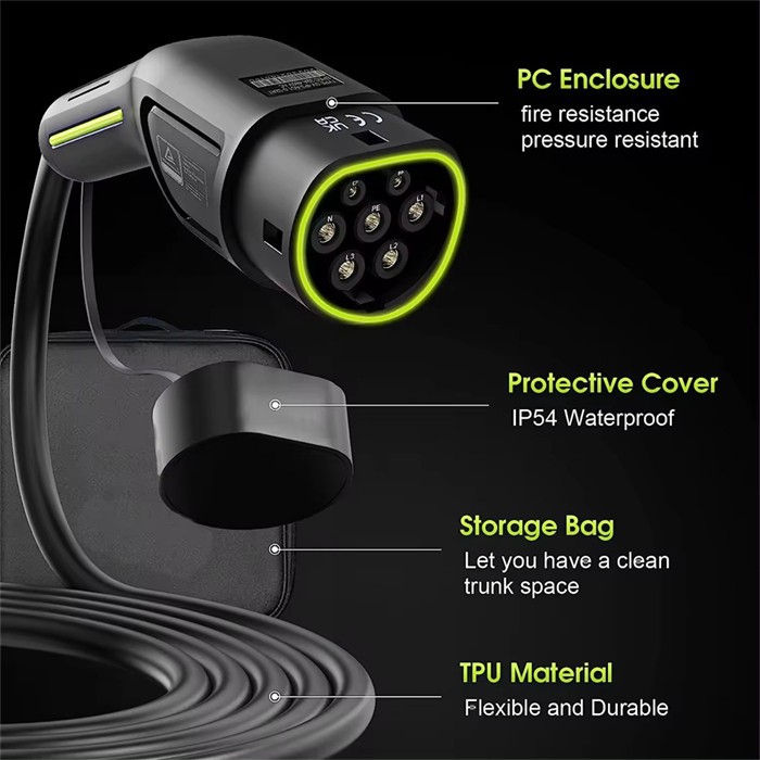 EV Car Charger Type2 Evse Plug
